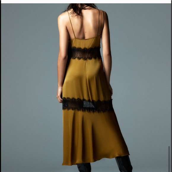 Zara combination slip dress - Picture 7 of 8